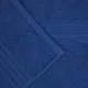 Набор полотенец махровых Luscan/бордюр 400г/м2, 70х140 тем-син, 5 шт/уп