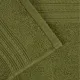 Набор полотенец махровых Luscan/бордюр 400г/м2, 40х70 оливков, 10шт/уп