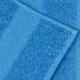 Набор полотенец махровых бордюр 440 г/м2, 40х70 ярко-голубой, 10шт