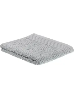 Полотенце махровое Комус банное бордюр Жаккард 70х120 см ,500 г/м2, Голубой