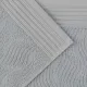 Полотенце махровое Комус банное бордюр Жаккард 70х120 см ,500 г/м2, Голубой