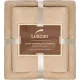 Набор полотенец махровых Luscan 300г/м2, 35x75/70x140 см бежевый