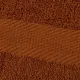 Набор полотенец махровых бордюр 440 г/м2, 70х140 карамель, 5шт