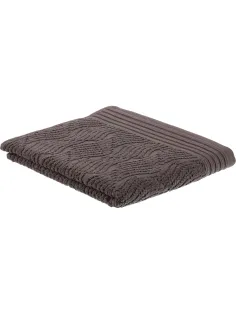 Полотенце махровое Комус банное бордюр Жаккард70х120 см ,500 г/м2,Антрацит
