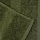 Набор полотенец махровых бордюр 440 г/м2, 50х90 оливковый, 10шт