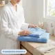 Набор полотенец махровых Luscan/бордюр 450г/м2, 50x90/70x140, голубой