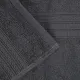 Набор полотенец махровых Luscan/бордюр 400г/м2, 40х70 серый, 10шт/уп