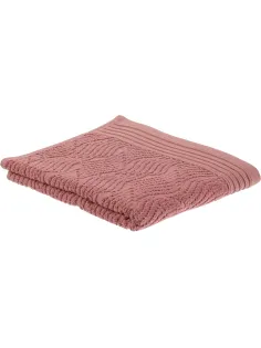 Полотенце махровое Комус банное бордюр Жаккард70х120см ,500 г/м2,Пепел розы