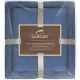 Набор полотенец махровых Luscan 300г/м2, 35x75/70x140 см синий