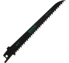 Полотно для сабельной пилы KRAFTOOL Cr-V по дереву, 130мм (159711-4,2)
