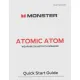 Портативная акустика Monster Atomic Atom, красная