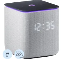Умная колонка Яндекс Станция Миди с Алисой, с Zigbee, серый (YNDX-00054GRY)