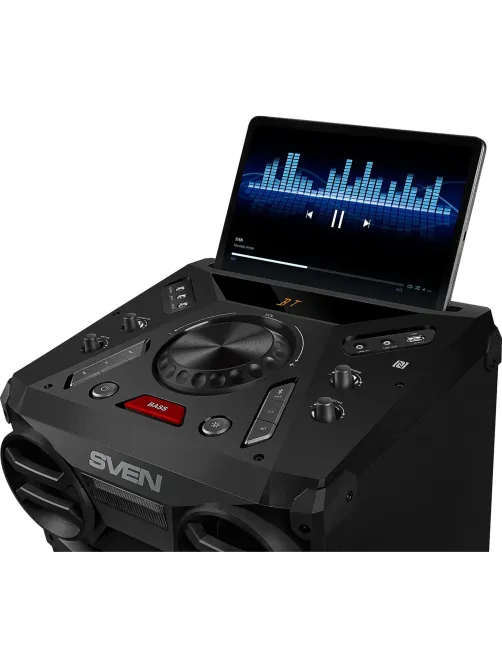 Акустическая система Sven PS-1900, 2x500Вт, TWS, FM/USB, LED-дисплей