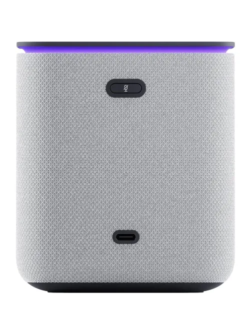 Умная колонка Яндекс Станция Миди с Алисой, с Zigbee, серый (YNDX-00054GRY)