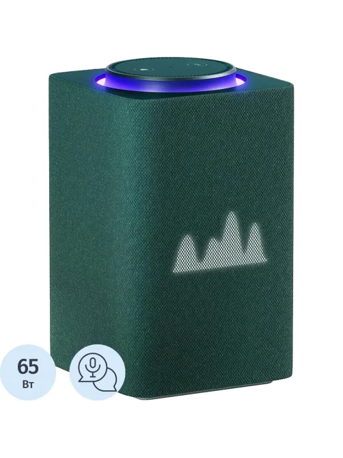 Умная колонка Яндекс Станция Макс Zigbee, зеленый/green (YNDX-00053Z)