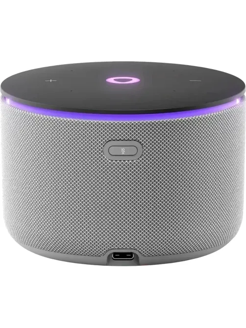 Умная колонка Яндекс Станция Мини 3 Про, Zigbee, серый (YNDX-00059GRY)