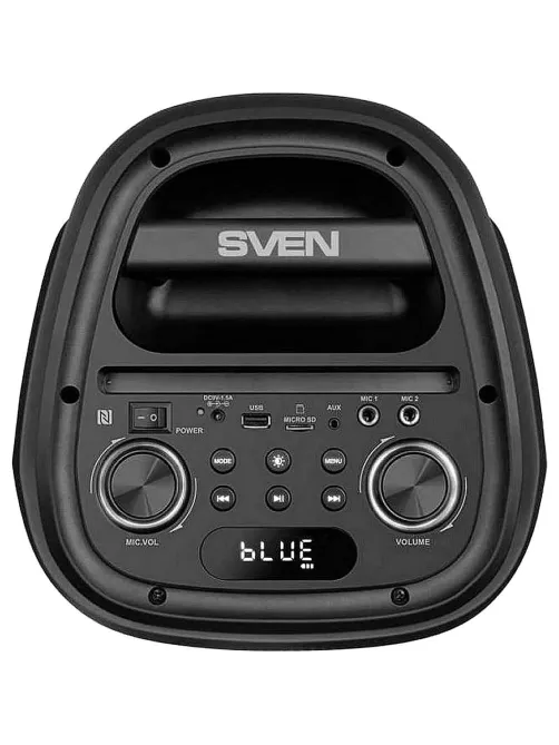 Портативная акустика АС PS-800, черн (100 Вт, TWS, BT, FM, USB, 4400мАxч)
