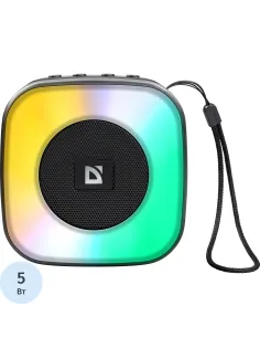 Портативная акустика Defender Enjoy 30, 5Вт, BT/Light/FM/USB/TF/Type-C