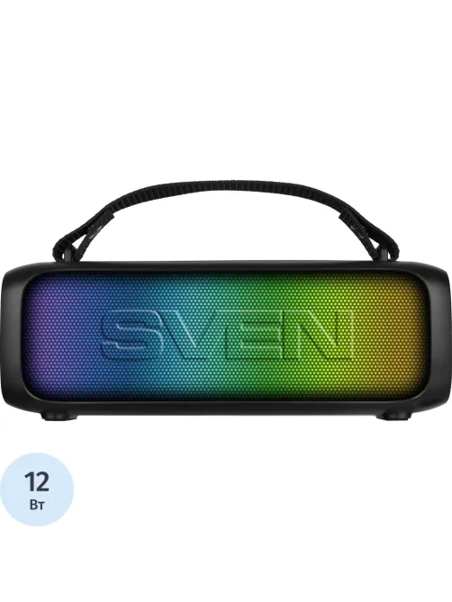 Акустическая система Sven PS-235, 2x6 Вт, TWS, Bluetooth, FM, USB