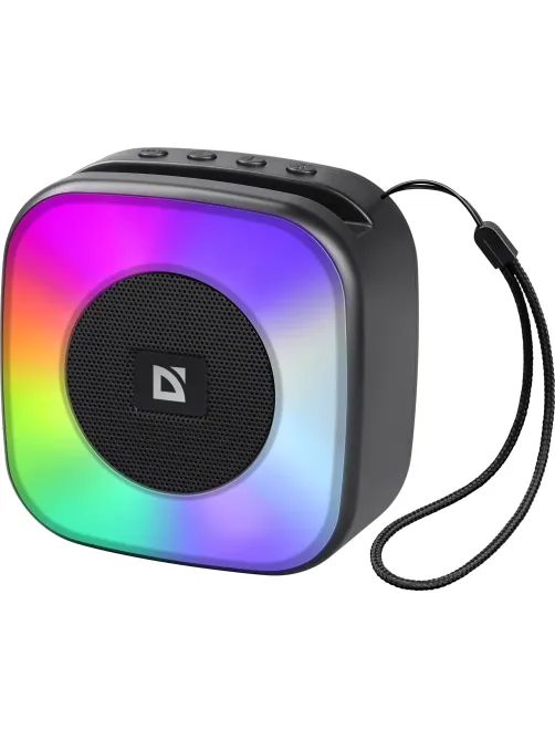 Портативная акустика Defender Enjoy 30, 5Вт, BT/Light/FM/USB/TF/Type-C