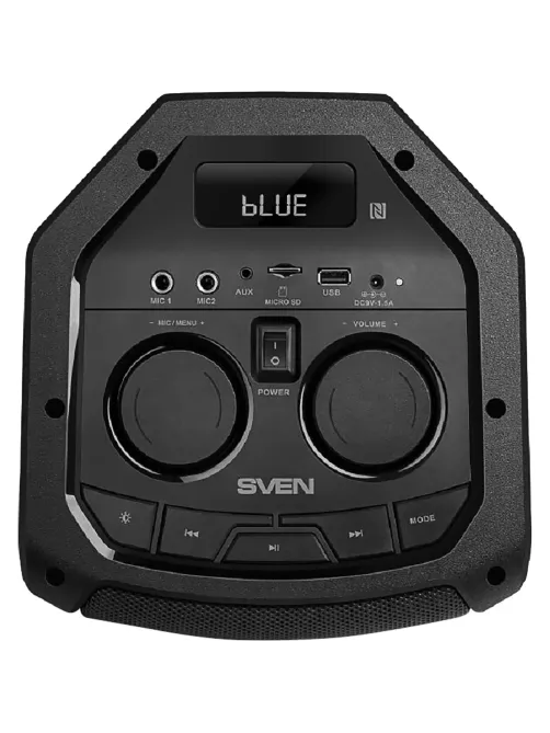 Портативная акустика АС PS-710, черн (100 Вт, TWS, BT, FM, 4400мАxч)