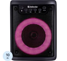 Акустическая система Defender Funky 10Вт, Light/BT/FM/USB/MIC/AUX