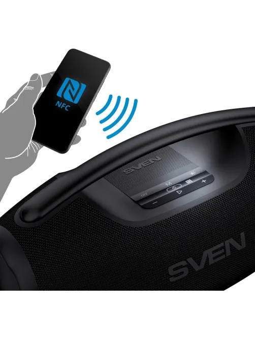 Акустическая система Sven PS-990, 2x90 Вт, IPx7, TWS/Bt/USB, встр аккум