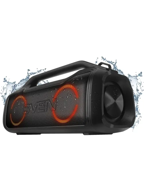 Акустическая система Sven PS-390, 2x25Вт, IPx5, TWS, microSD, аккум
