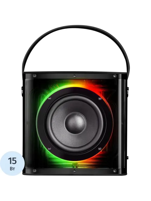 Акустическая система Defender Versuz 15Вт, BT/USB/TF/AUX/RGB/MIC