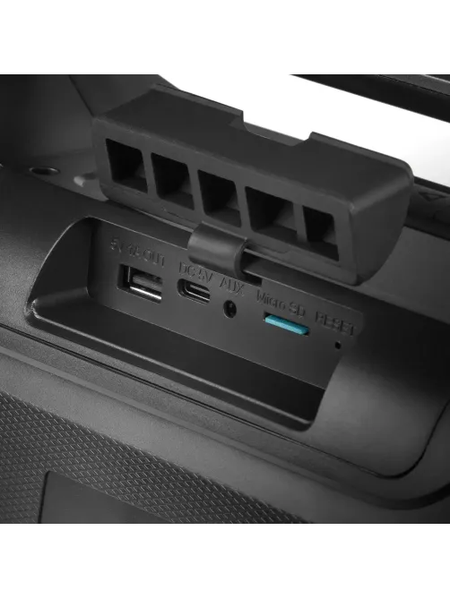 Акустическая система Sven PS-390, 2x25Вт, IPx5, TWS, microSD, аккум
