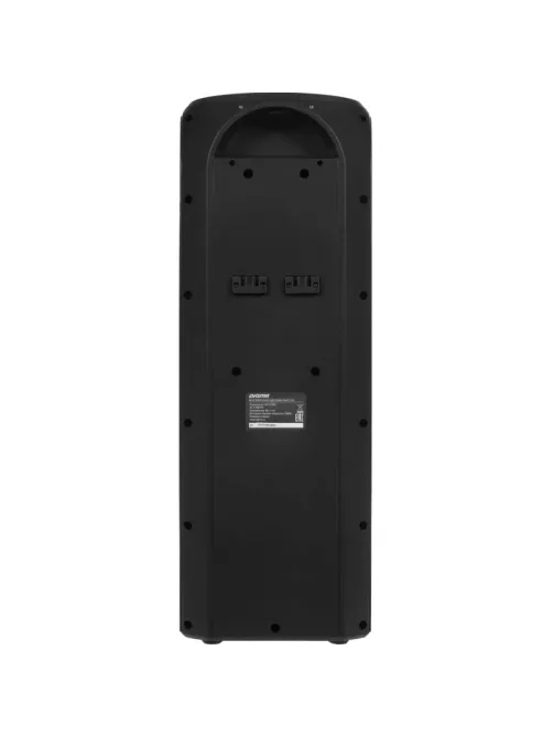 Акустическая система Digma D-MC1720 черный 80Вт/FM/USB/BT/micro SD