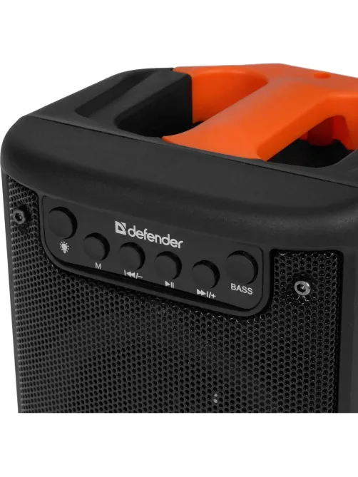 Акустическая система Defender Funky 10Вт, Light/BT/FM/USB/MIC/AUX