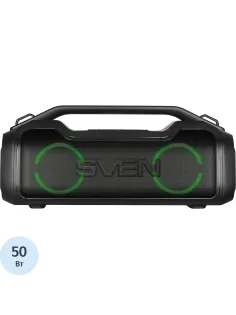 Акустическая система Sven PS-390, 2x25Вт, IPx5, TWS, microSD, аккум