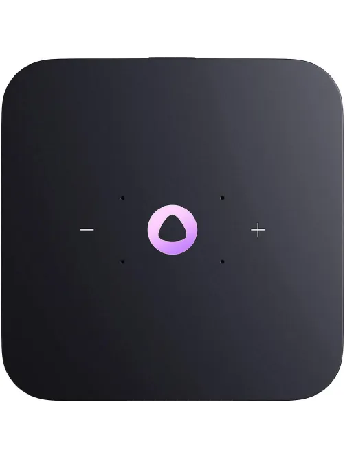 Умная колонка Яндекс Станция Миди с Алисой с Zigbee, черный (YNDX-00054BLK)