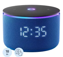 Умная колонка Яндекс Станция Мини 3 Про, Zigbee, синий (YNDX-00059BLU)