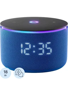 Умная колонка Яндекс Станция Мини 3 Про, Zigbee, синий (YNDX-00059BLU)