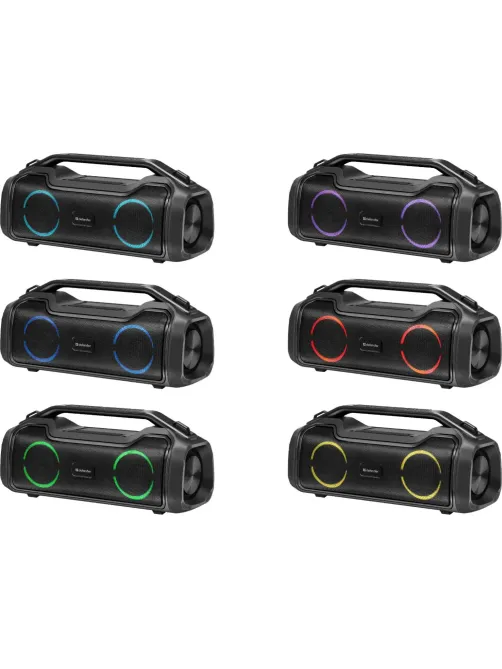 Акустическая система Defender Beatbox 50 50Вт, BT/RGB/TF/TypeC/IPX5/PWB