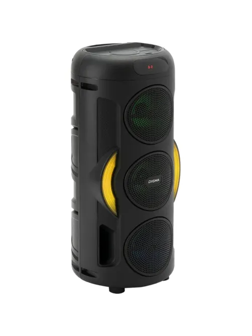 Акустическая система Digma D-MC1721 черный 10Вт/FM/USB/BT/micro SD