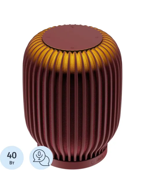 Умная колонка Sber SberBoom, красный (SBDV-00090T)