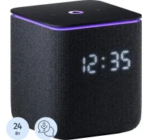 Умная колонка Яндекс Станция Миди с Алисой с Zigbee, черный (YNDX-00054BLK)