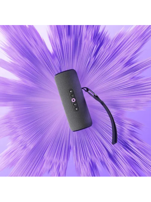 Умная колонка Яндекс Станция Стрит с Алисой, чёрный (YNDX-00030BLK)
