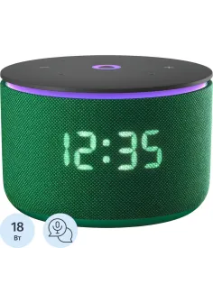 Умная колонка Яндекс Станция Мини 3 Про, Zigbee, зеленый (YNDX-00059GRN)