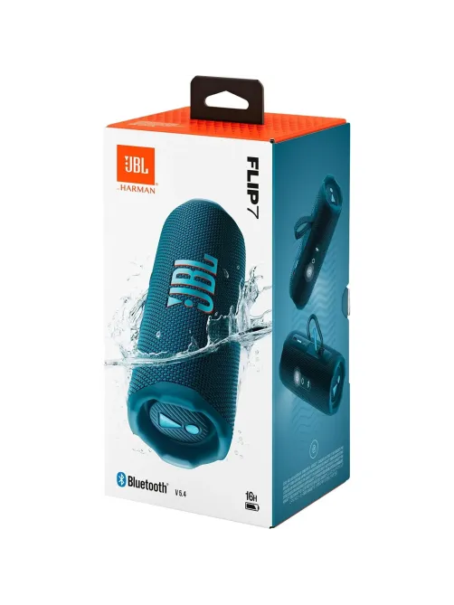 Портативная акустика JBL Flip 7 Blue (JBLFLIP7BLU)