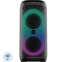 Акустическая система Digma D-MC1722 черный 60Вт/FM/USB/BT/micro SD