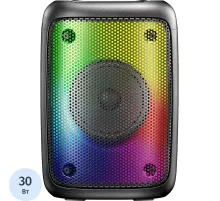 Акустическая система Hyundai H-PS1006 черный 30W 1.0 BT 10м 1500mAh