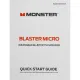 Портативная акустика Monster Blaster Micro, чёрная