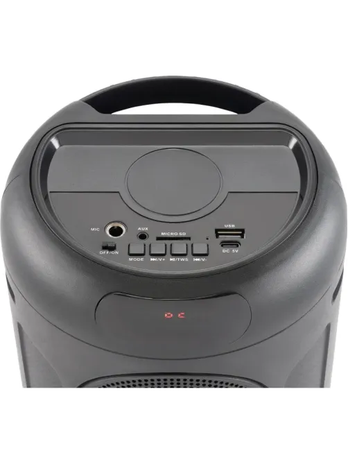 Акустическая система Digma D-MC1721 черный 10Вт/FM/USB/BT/micro SD