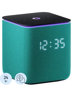Умная колонка Яндекс Станция Миди с Алисой, с Zigbee, изумр (YNDX-00054EMD)