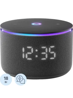 Умная колонка Яндекс Станция Мини 3 Про, Zigbee, чёрный (YNDX-00059BLK)