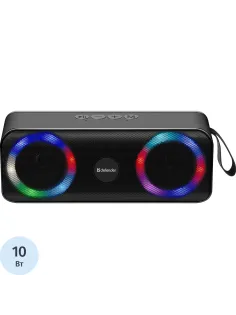 Акустическая система Defender Q1 10Вт, Light/BT/FM/USB/TF/AUX
